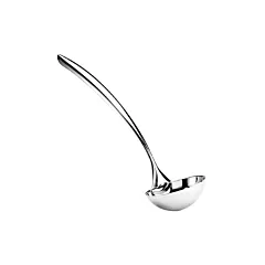 Browne eclipse stainless steel serving ladle, 6 oz, 15
