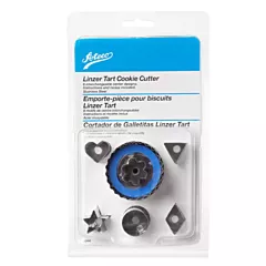 Ateco 7 Piece Linzer Tart Cutter Set, Stainless Steel
