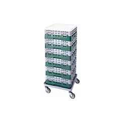 Cambro Camrack Glass Rack Full Size, 25 Compartment, Gray -