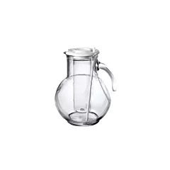 Bormioli 72 Oz Kufra Pitcher with Ice Chamber, 6 /Case(4923Q140)