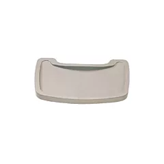 Rubbermaid sturdy chair youth seat tray, silver - fg781588pl