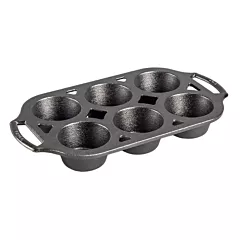 Lodge 6 Cup Muffin Pan, Cast Iron