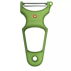 Toolswiss Classinox Vegetable Peeler, Green