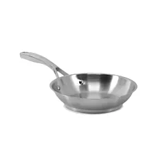 Signaturewares stainless steel frypan, stainless finish, 8
