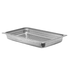 Signaturewares stainless steel perforated steam table pan, f