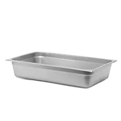 Signaturewares stainless steel steam table pan, full size, 4