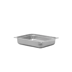 Signaturewares stainless steel steam table pan, half size, 2
