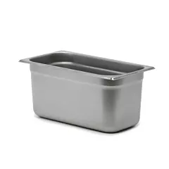 Signaturewares stainless steel steam table pan, 1/3 size, 6