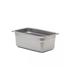 Signaturewares stainless steel steam table pan, 1/4 size, 4