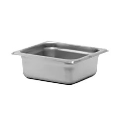 Signaturewares stainless steel steam table pan, 1/6 size, 2.
