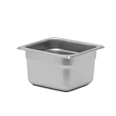 Signaturewares stainless steel steam table pan, 1/6 size, 4