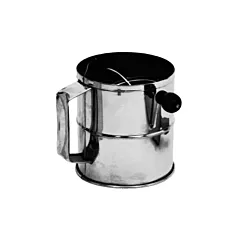 Johnson-Rose Stainless Steel Rotary Flour Sifter 8 Cup - RFS