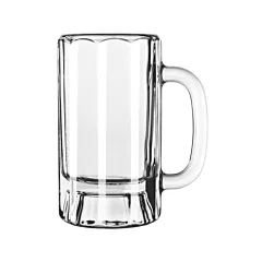 Libbey 14 Oz Paneled Beer Mug Glass 12 /Case