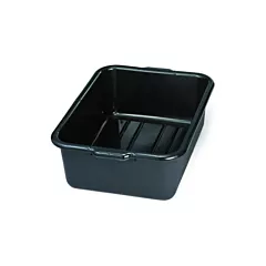 Tablecraft Bus/Utility Bin, Black, 21.25