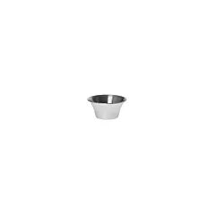 TableCraft 4 Oz Flared Sauce Cup, Stainless Steel 12 /Case