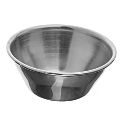 Browne 4 Oz Sauce Cup, Stainless Steel