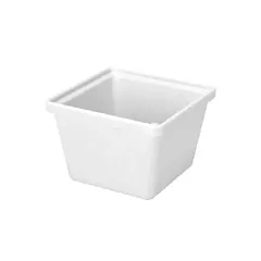 Get melamine square crock, 2 qt - 689/ml-149-w