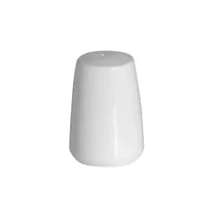 Continental Plain White Salt Shaker 3.25