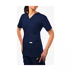 520T - MOBB 6 Pocket Scrub Top,V-Nech-Navy-M