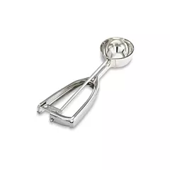 Vollrath Stainless Steel Round Squeeze Disher, 4 oz - 47150