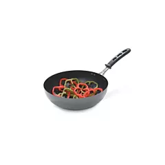 Vollrath carbon steel stir fry pan w/ steelcoat interior, 11