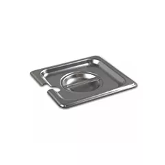 Browne notched steam table pan cover, 1/6 size - 575569 (rfs