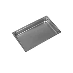 Browne stainless steel steam table pan, full size, 4