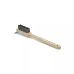 Magnum wire brush w/ scraper, 20