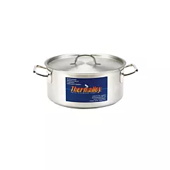 Browne Thermalloy Stainless Steel Brazier, 8 qt - 5724009 01