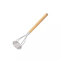 Browne chrome-plated potato masher, 18