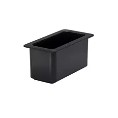 Cambro coldfest pan, noir, 1/3 size 6