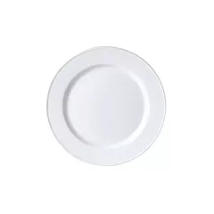 Steelite simplicity slimline plate, white, 6.25