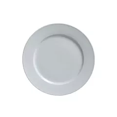 Steelite Varick Cafe Porcelain Plate, White, 10