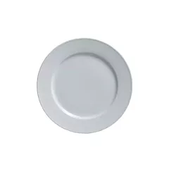 Steelite varick cafe porcelain plate, white, 8
