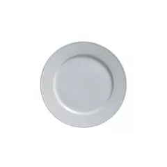 Steelite Varick Cafe Porcelain Plate, White, 6.5