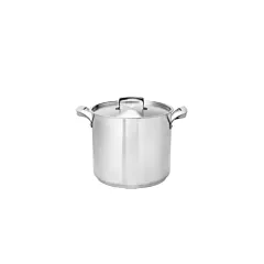 Thermalloy 10 Qt Deep Stock Pot Stainless Steel
