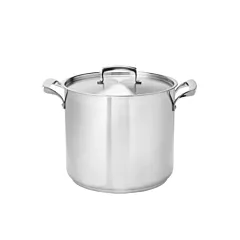 Thermalloy 20 Qt Deep Stock Pot Stainless Steel