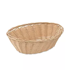Browne Oval Bread Basket, Plastic, 9