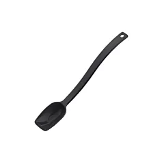 Cambro Camwear Buffet Solid Serving Spoon, Black, 10