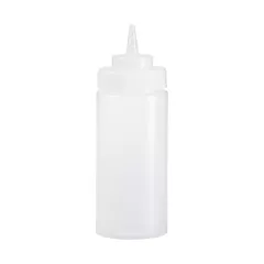 Browne 24 Oz Wide Mouth Squeeze Bottle, Clear(57802400)