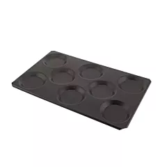 Thermalloy Full Size Combi 8 Section Non Stick Egg Pan, Aluminum