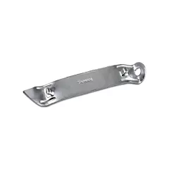 Browne Economy Can & Bottle Opener, Nickel Plated