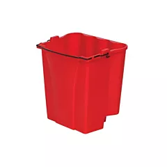 Rubbermaid Dirty Water Bucket for Wavebreak Combo, Red, 17L/