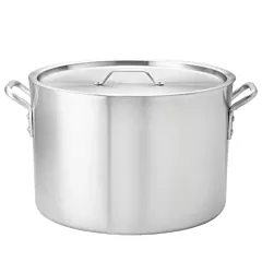 Thermalloy 34 Qt Oversized Sauce Pot Heavy Duty Aluminum
