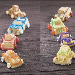 Nordic Ware Pro Cast Sweet Rides Classic Car Pan, Silver