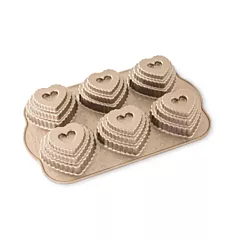 Nordic Ware Tiered Heart Cakelet Pan(59965)