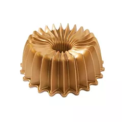 Nordic Ware 10 Cup Brilliance Bundt Pan, Gold
