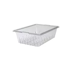 Cambro food box colander, clear, 18