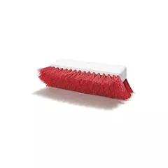 Carlisle sparta hi-lo floor scrub brush, red, 10