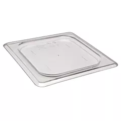 Cambro 60CWC135 1/6 Size Flat Food Pan Cover, Clear